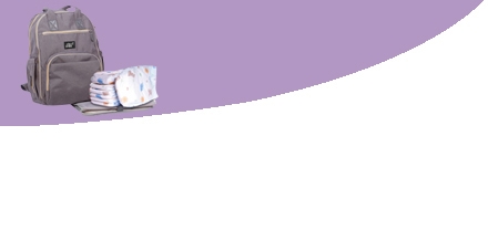 حفاضات الأطفال وشنط حفاضات