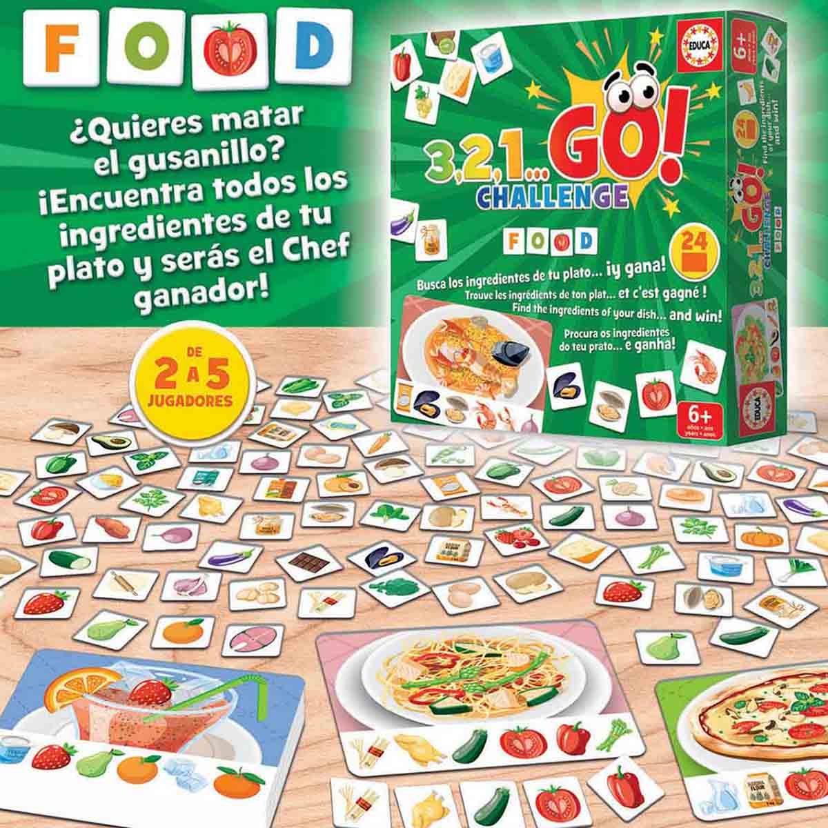 إديوكا أحجية تحدي الطعام للجنسين، عمر 5-7 سنوات