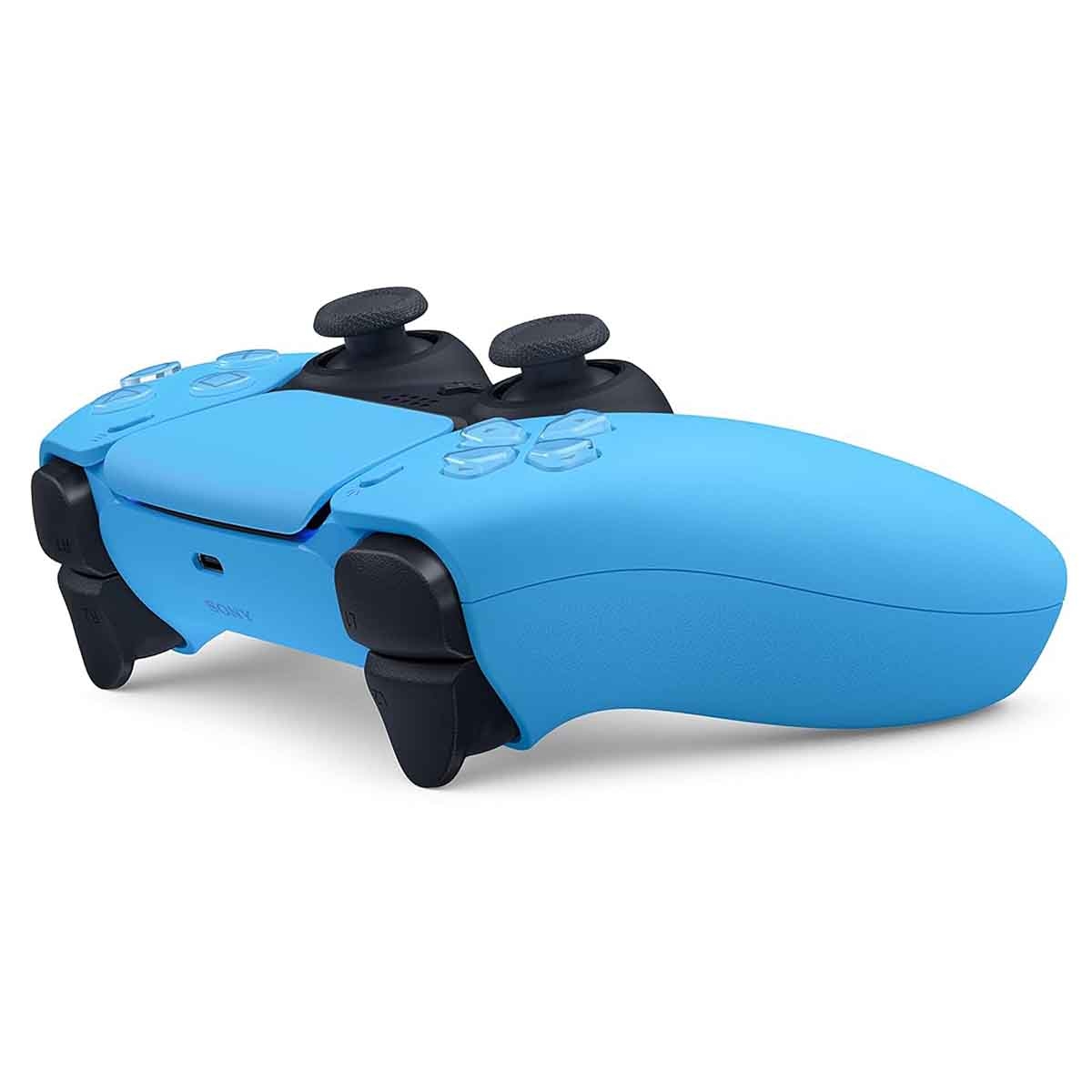 سوني بلايستيشن 5 سليم إصدار القرص مع حزمة وحدة تحكم كوبالت بلو إضافية