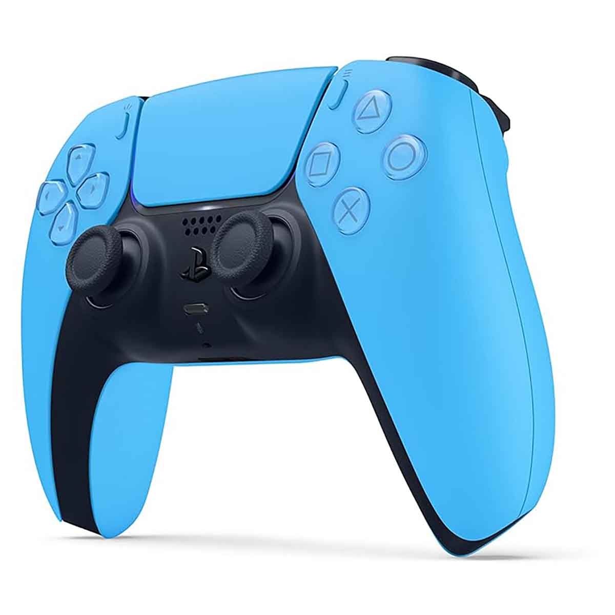 سوني بلايستيشن 5 سليم إصدار القرص مع حزمة وحدة تحكم كوبالت بلو إضافية