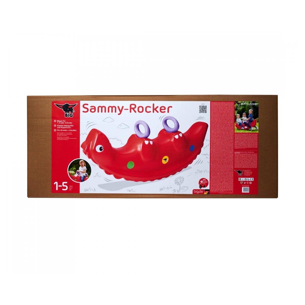 بيغ سامي روكر للأطفال للجنسين، 0-2 سنوات