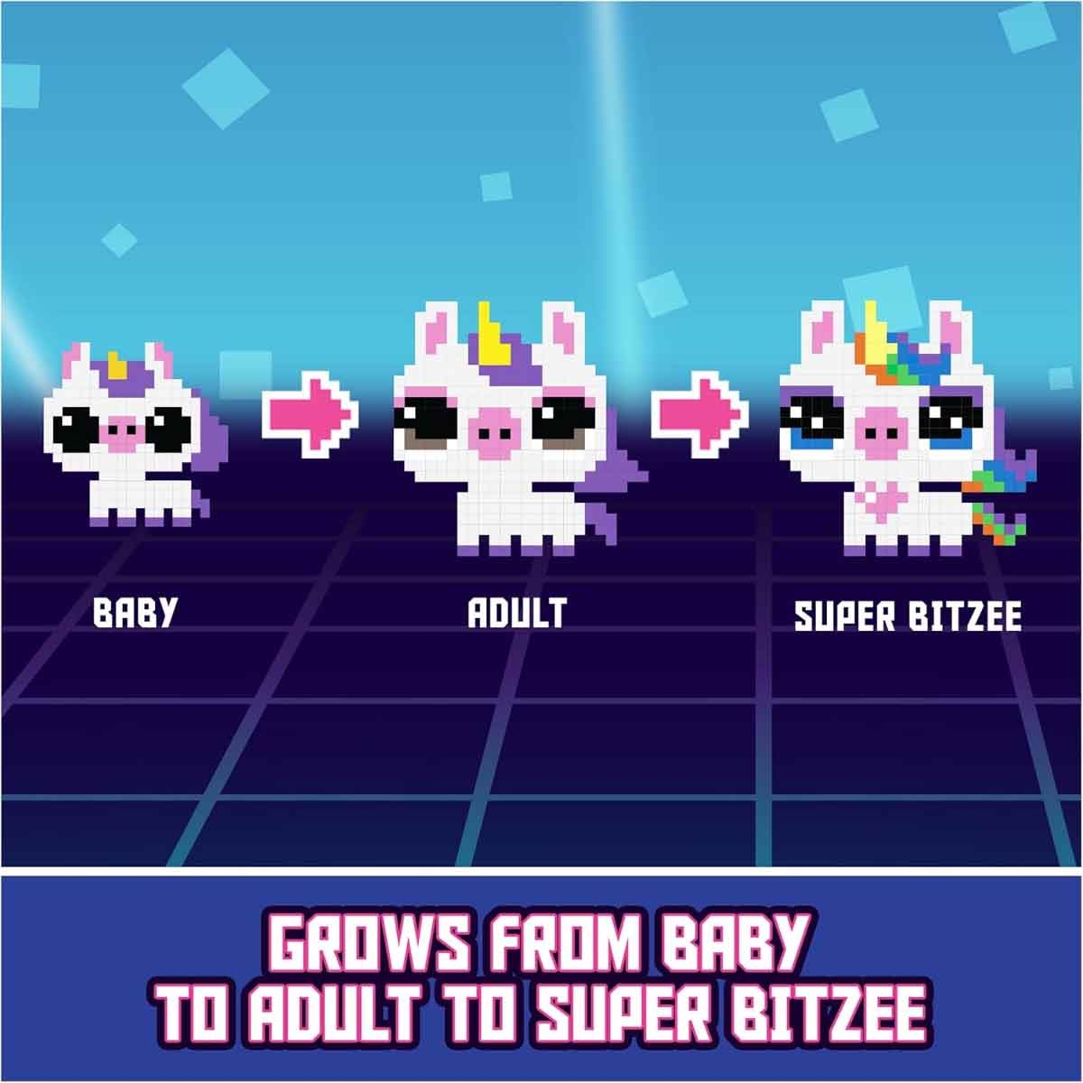 بيتزي ماجيكلز لعبة حيوان أليف رقمية تفاعلية للجنسين من 5 إلى 7 سنوات