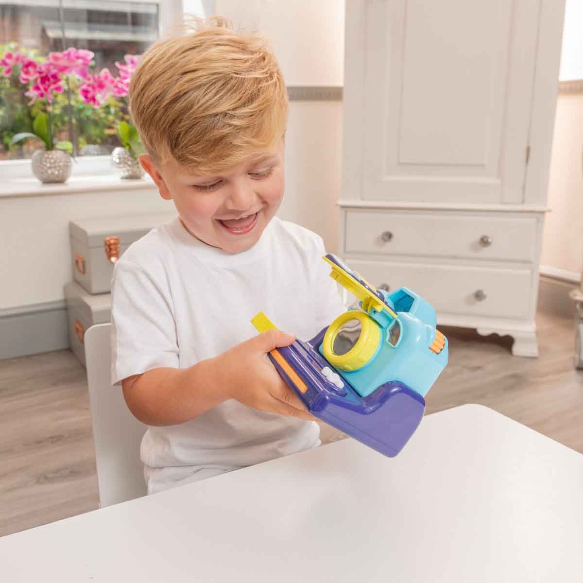 بلووي كاميرا لعب للأطفال، للجنسين، من عمر 3 إلى 4 سنوات