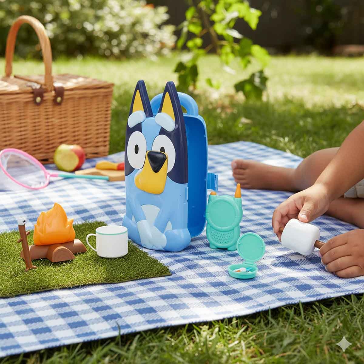 بلووي مجموعة استكشاف مع حقيبة الشخصيات، للجنسين، من عمر 3 إلى 4 سنوات