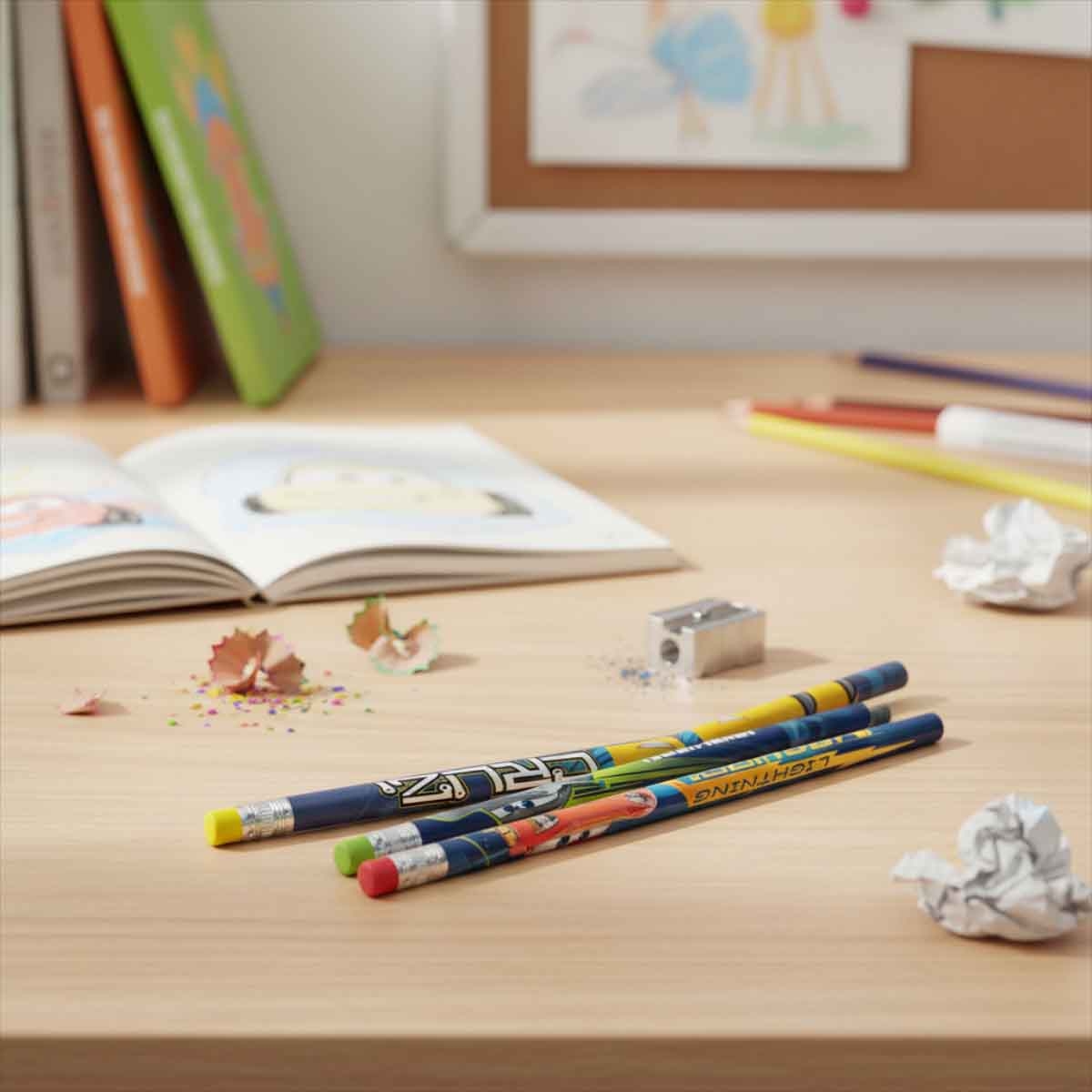 ديزني آند بيكسار كارز 3 مجموعة أقلام رصاص عدد 12 قطعة