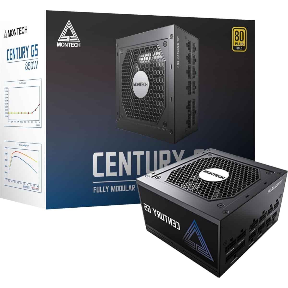 مونتيك مزود طاقة Century G5 850W ذهبي
