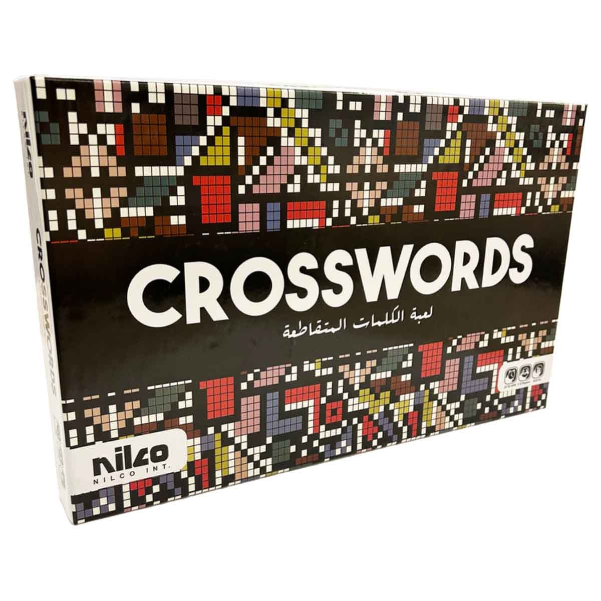 نيلكو لعبة الكلمات المتقاطعة النسخة العربية إصدار خاص للأطفال من عمر 5 إلى 7 سنوات