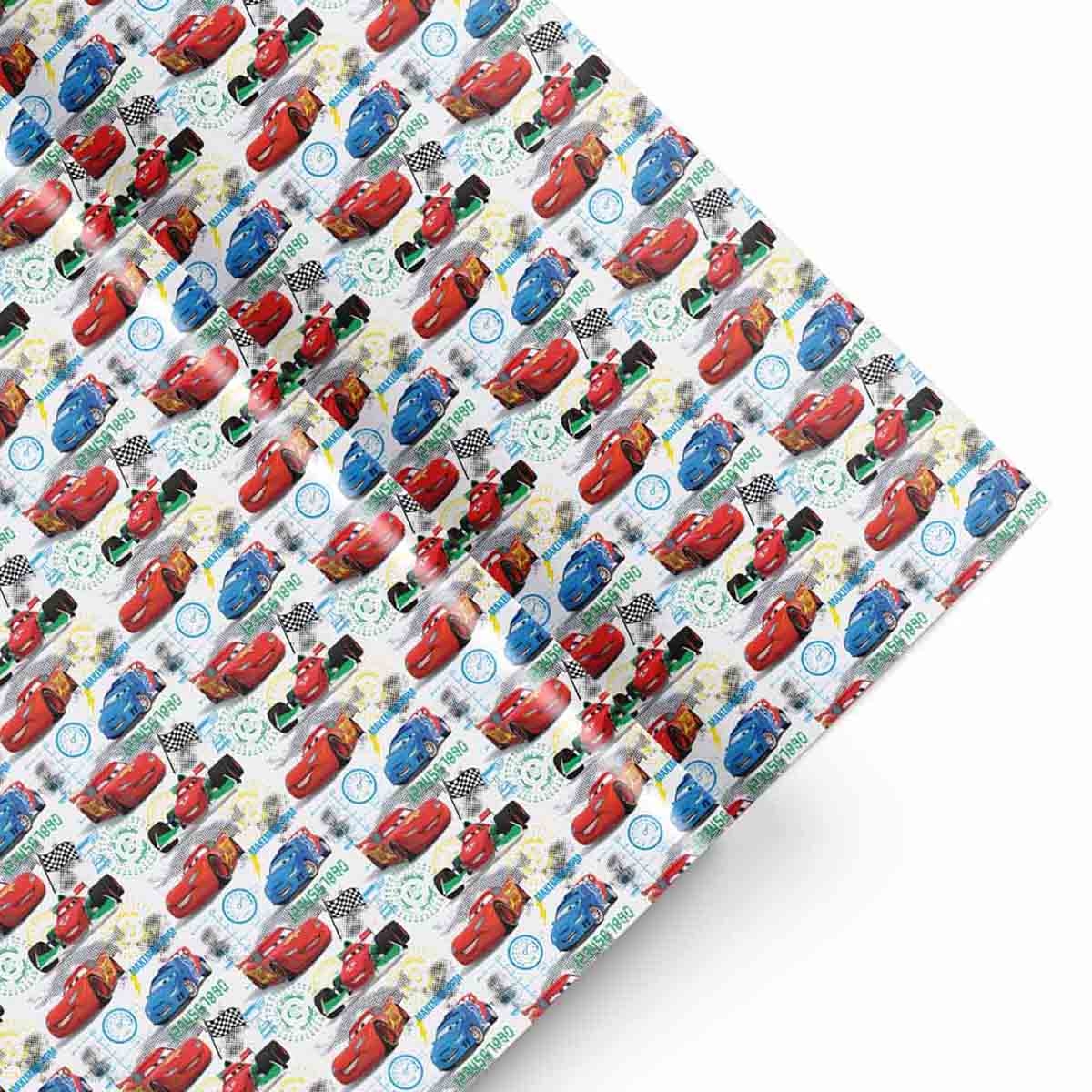 ديزني أند بيكسار كارز ورق تغليف هدايا