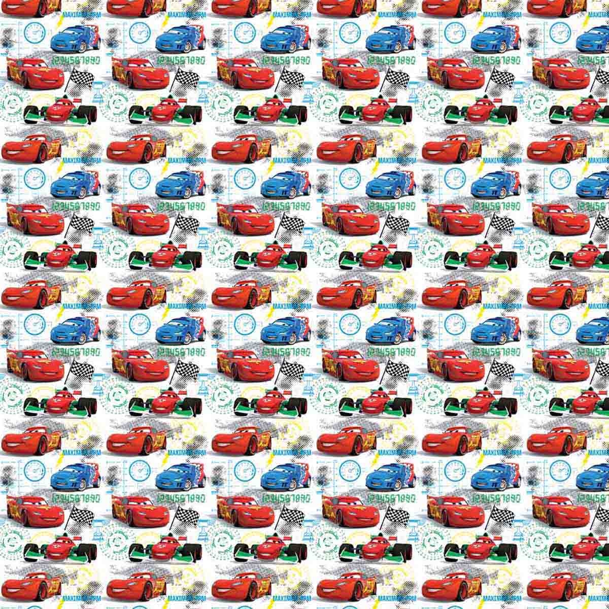 ديزني أند بيكسار كارز ورق تغليف هدايا