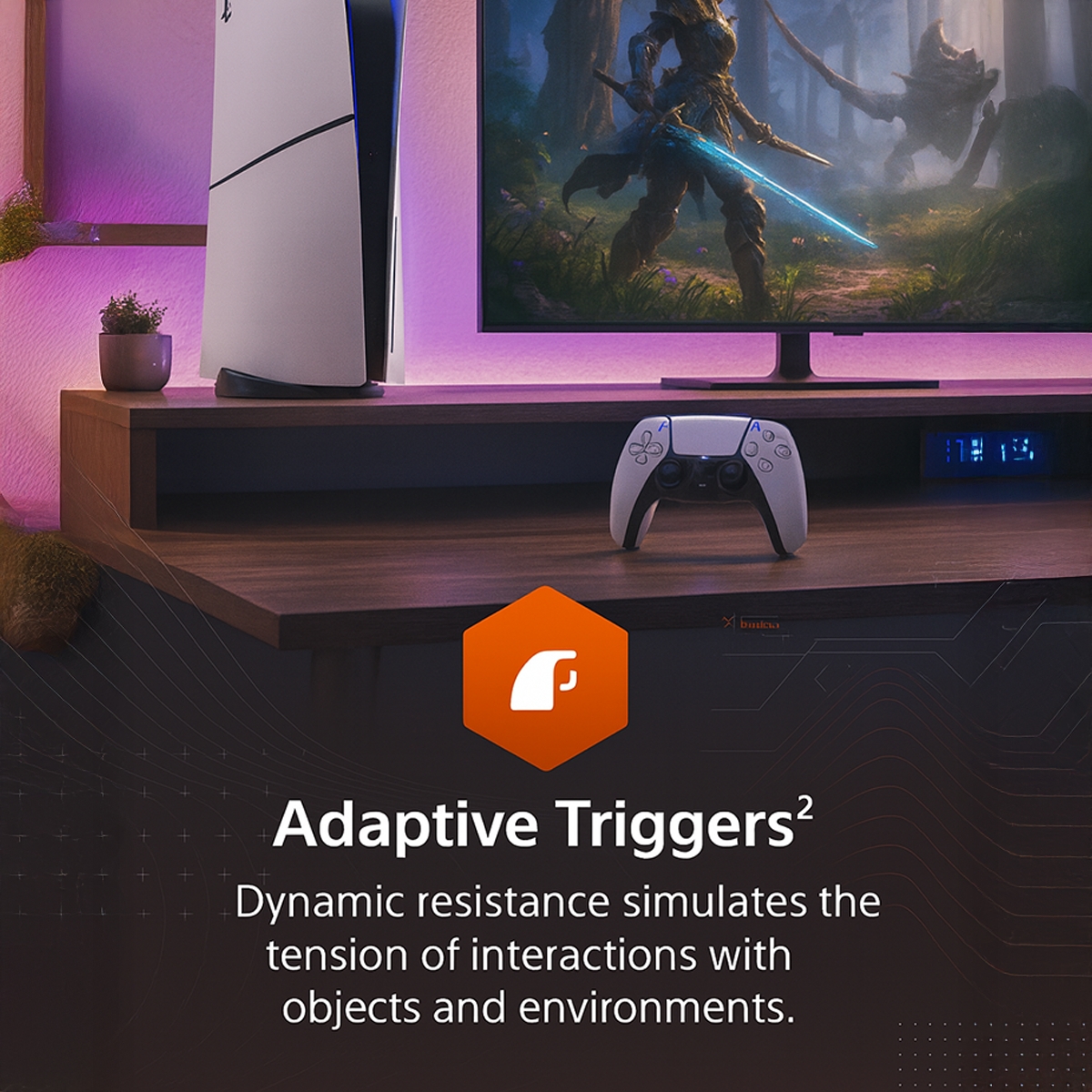 سوني بلايستيشن 5 سليم إصدار القرص (نسخة السعودية) مع 2 وحدة تحكم لاسلكية دوال سينس وسماعة رأس بالس 3 دي