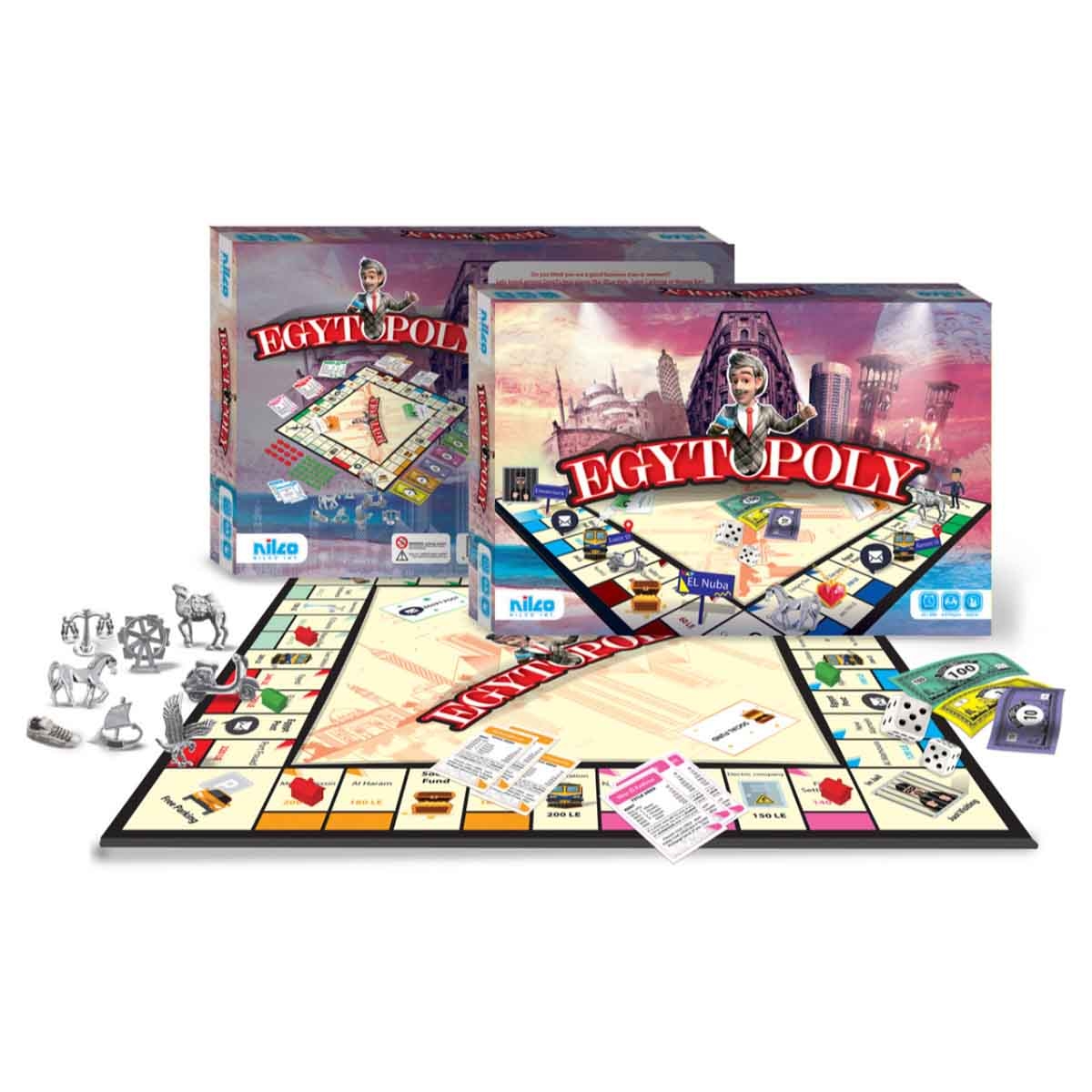 نيلكو لعبة إيجتوبولي النسخة الإنجليزية للأطفال من عمر 8 إلى 10 سنوات