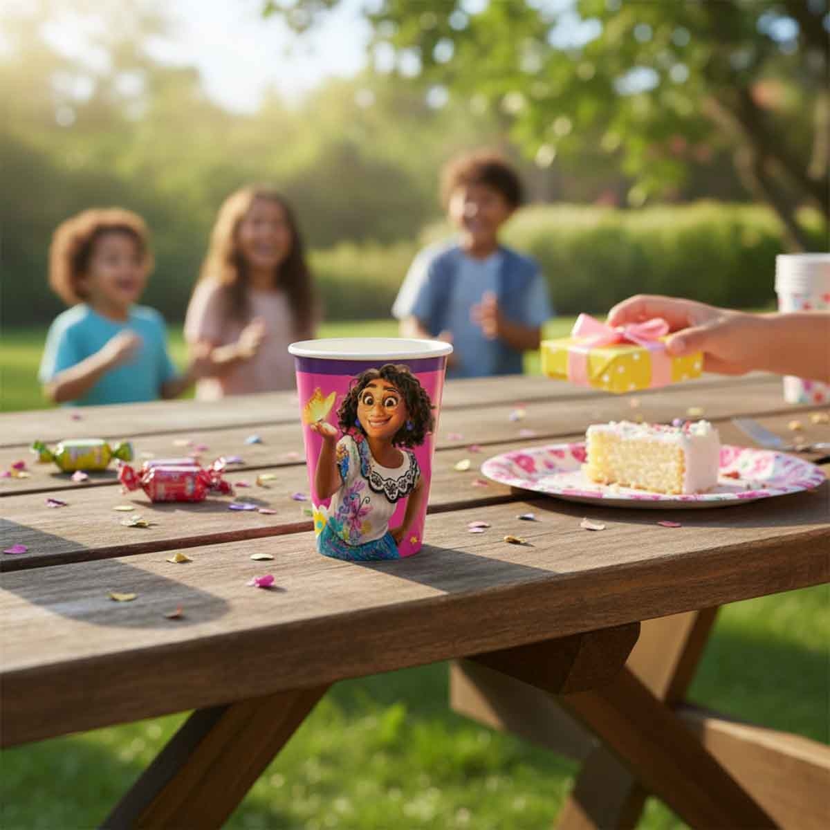 ديزني إنكانتو مجموعة أكواب ورقية 9 أونص