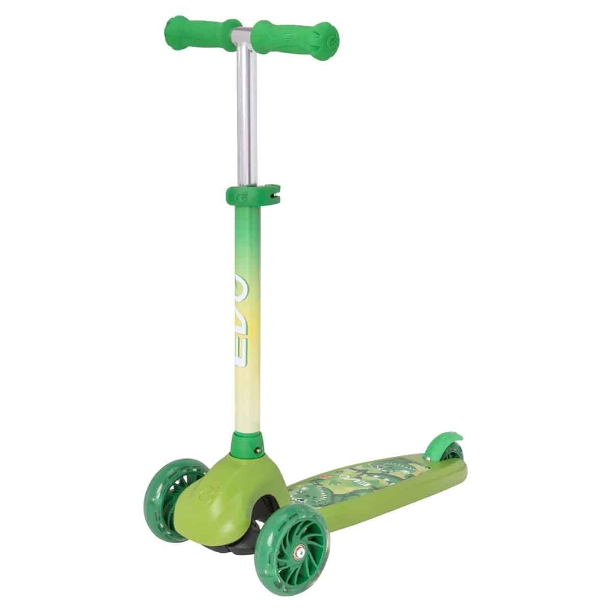 إيفو سكوتر ركوب دينو إكليبس للأولاد، 3-4 سنوات