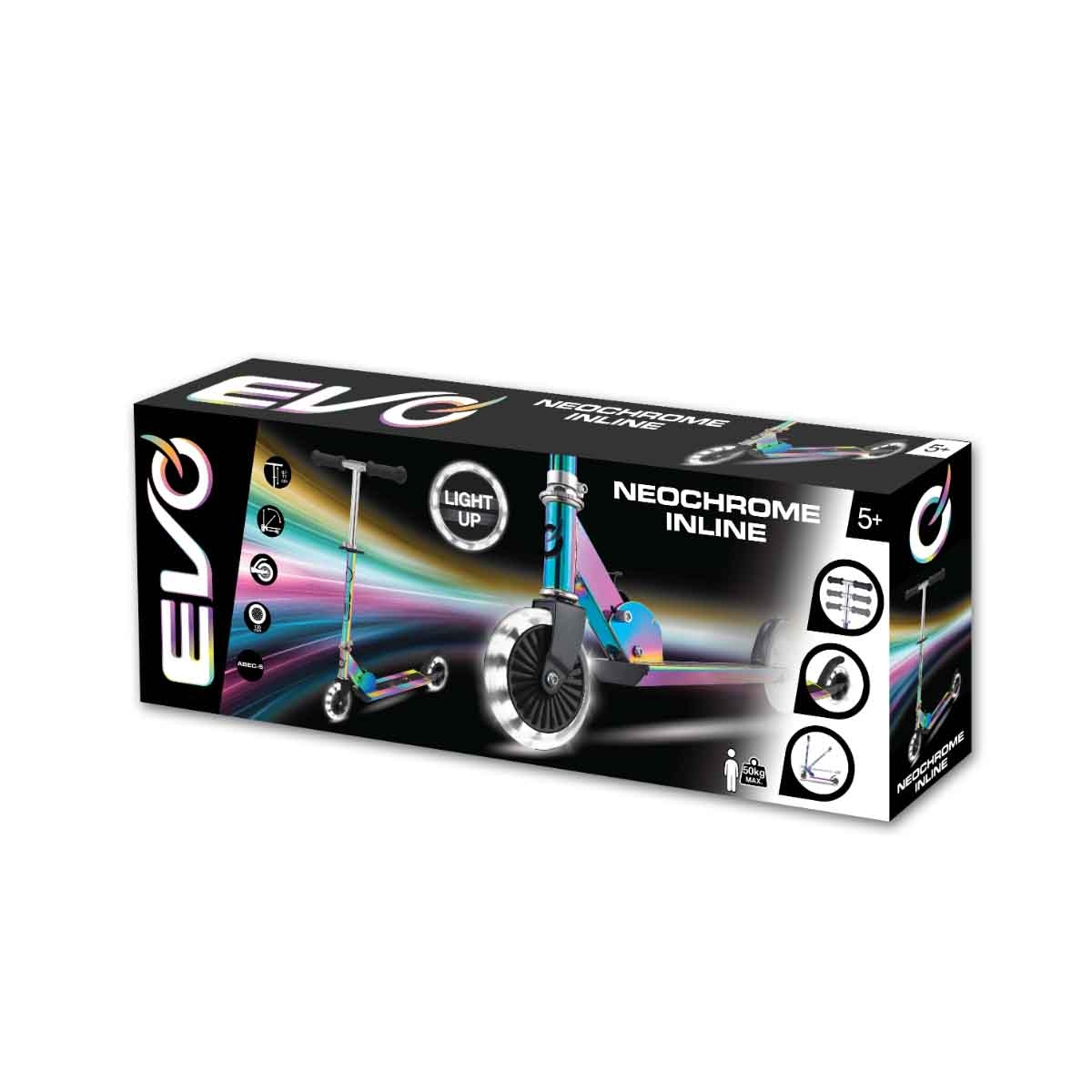 إيفو سكوتر ركوب نيوكروم للجنسين، 5-7 سنوات