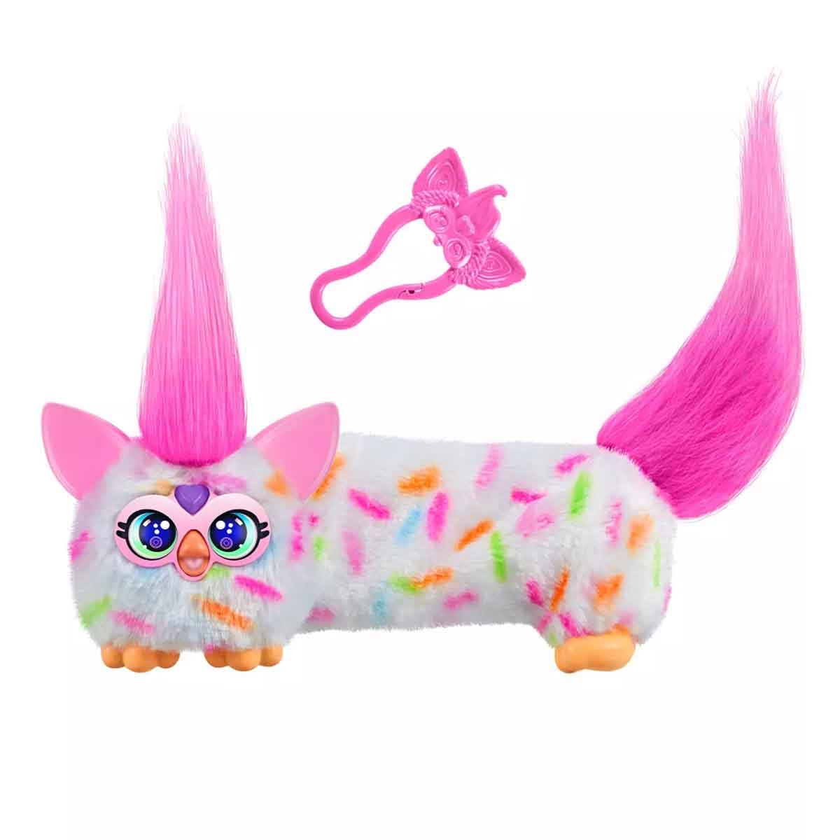 فربي دي جي فربلتس بيري-كب-كيك لعبة محشوة تفاعلية للفتيات من عمر 5-7 سنوات