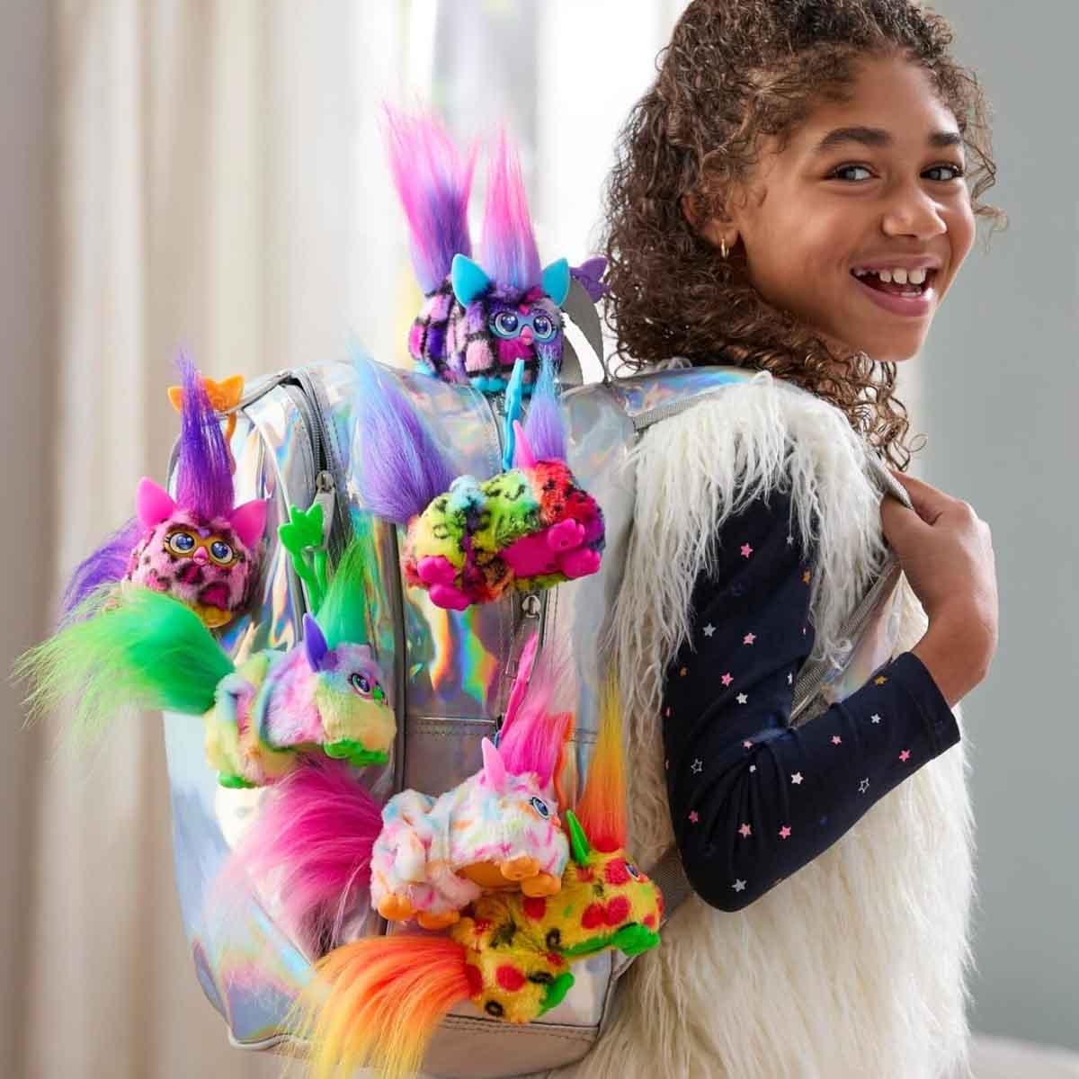 فربي فورريل لعبة محشوة دي جي فربلتس ديس-كو-داز للفتيات من عمر 5-7 سنوات