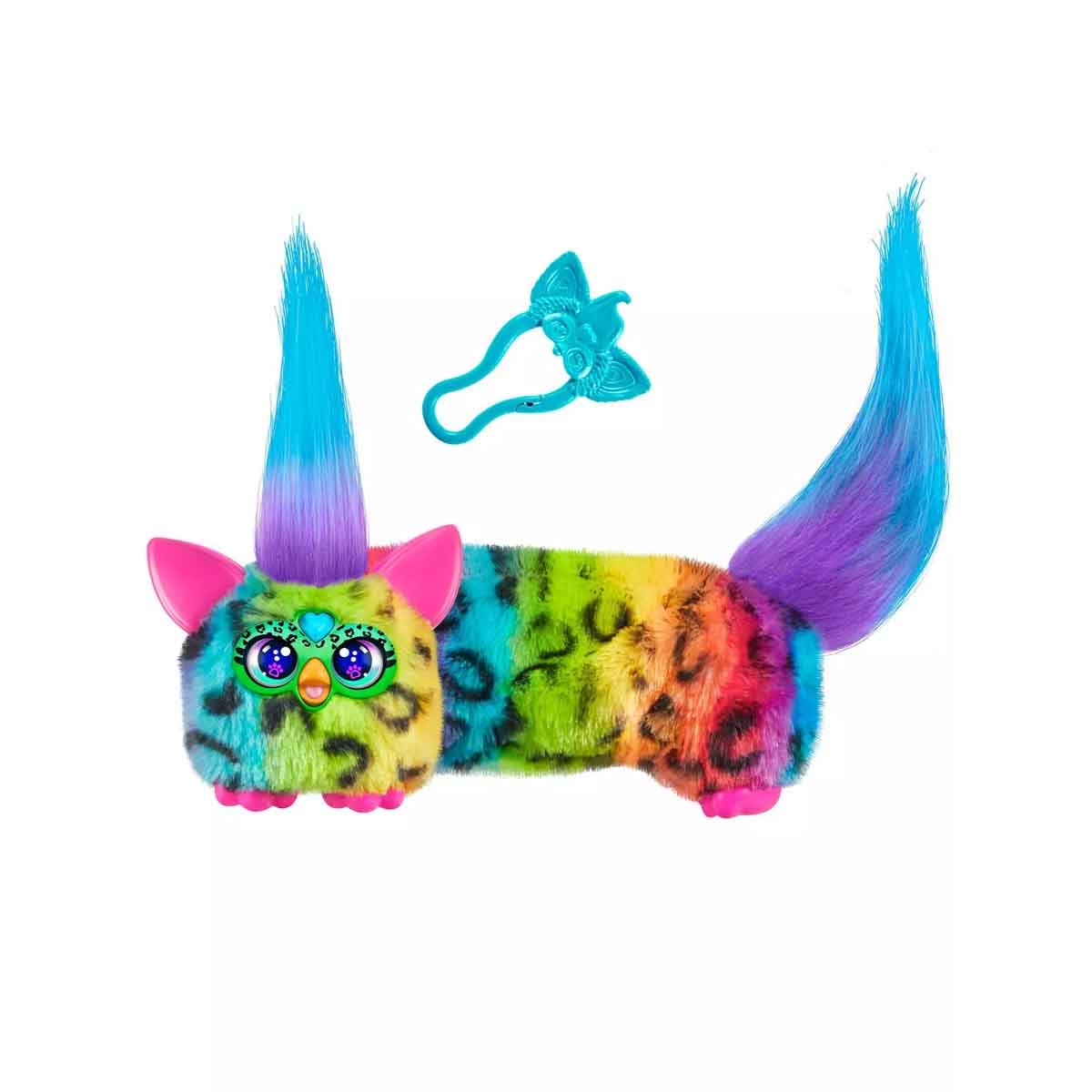 فربي دي جي فربلتس رين-بو-كات لعبة محشوة تفاعلية للفتيات من عمر 5-7 سنوات