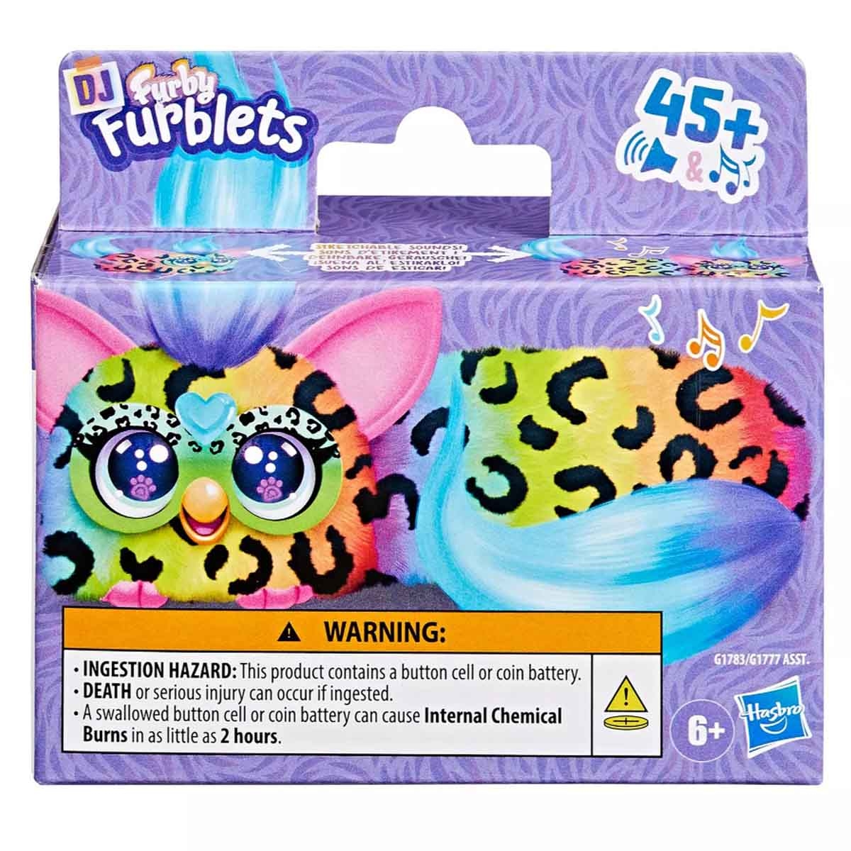 فربي دي جي فربلتس رين-بو-كات لعبة محشوة تفاعلية للفتيات من عمر 5-7 سنوات