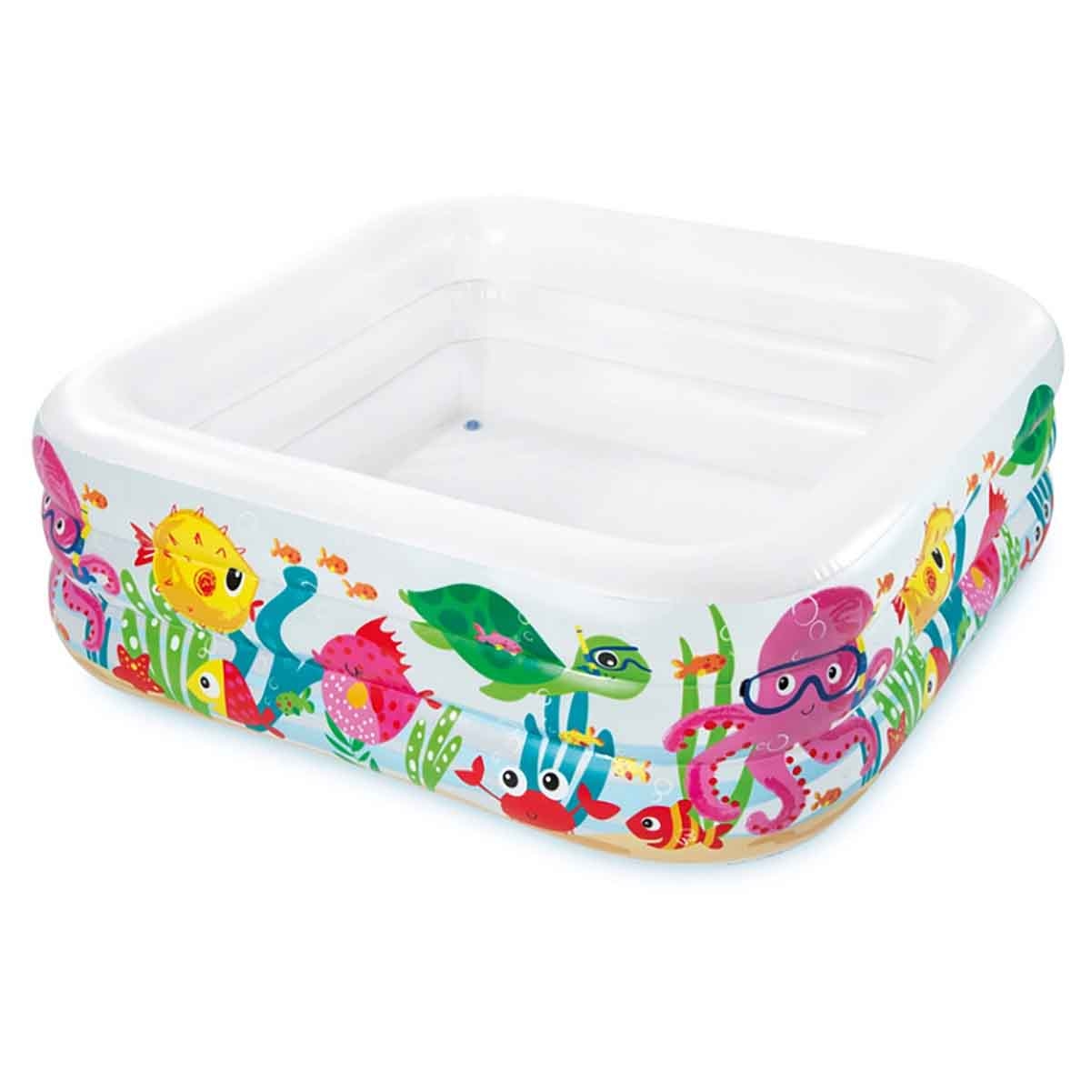 إنتكس مجموعة منفاخ قدم مع مسبح مركز عرض الأسماك للجنسين