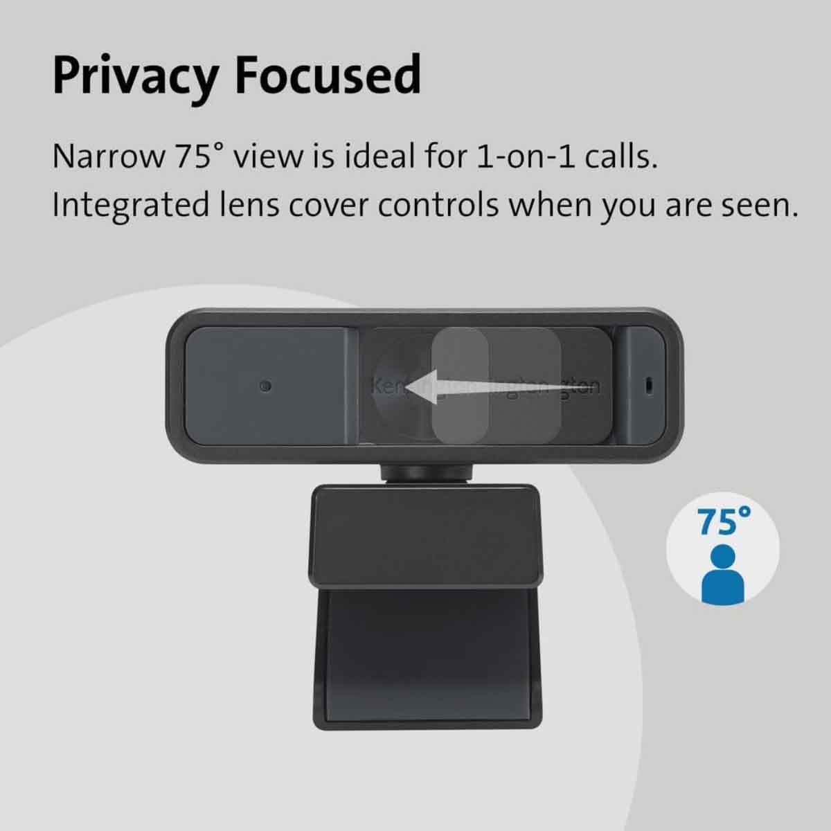 كينسينغتون كاميرا ويب W2000 بدقة 1080P