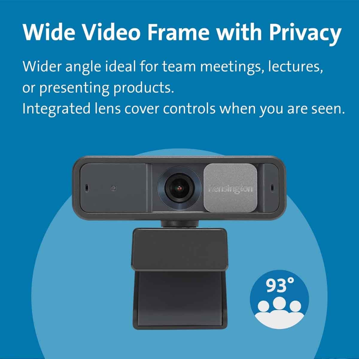 كينسينغتون كاميرا ويب W2050 بدقة 1080P