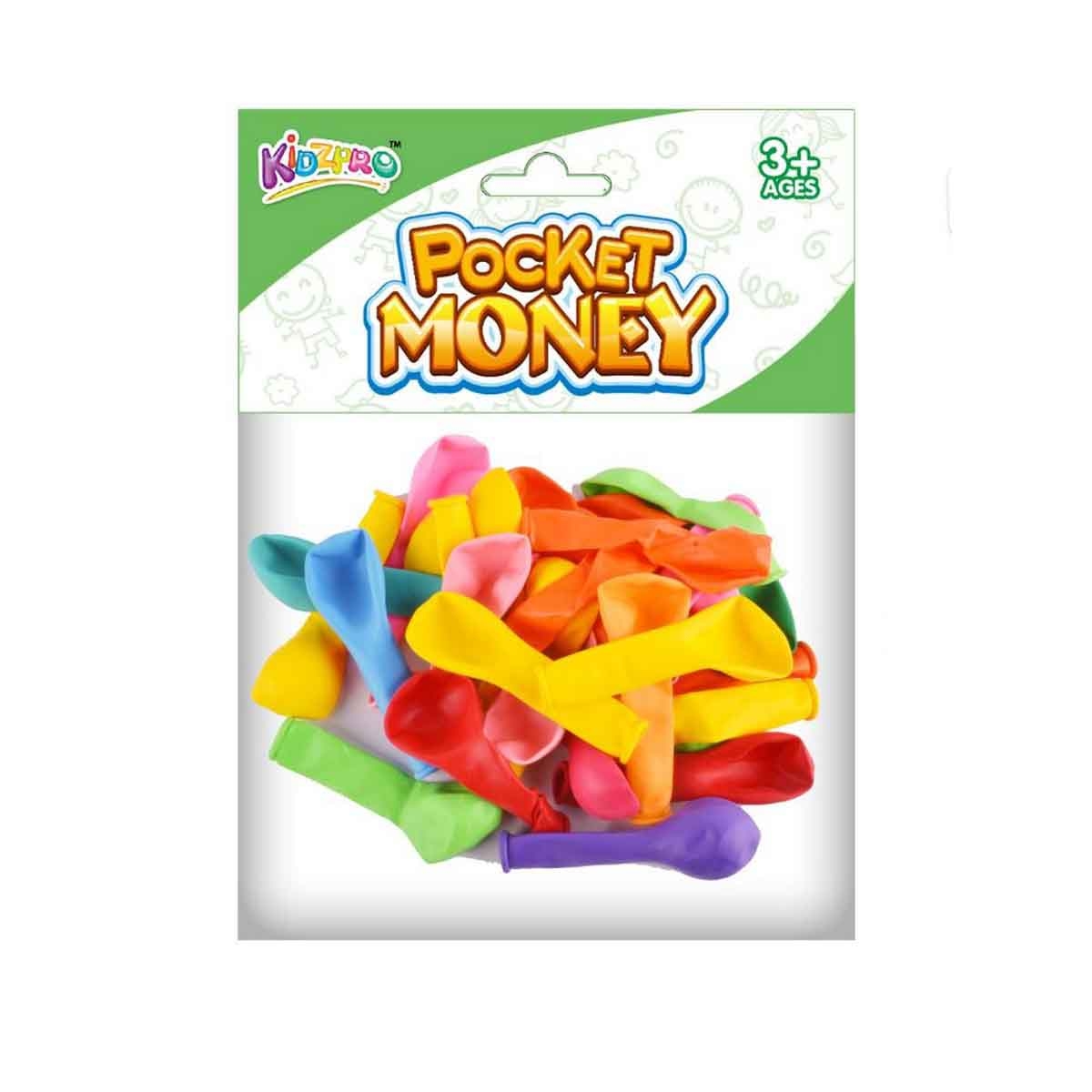 كيدز برو بالون مع قصاصات ذهبية للجنسين من عمر 3-4 سنوات