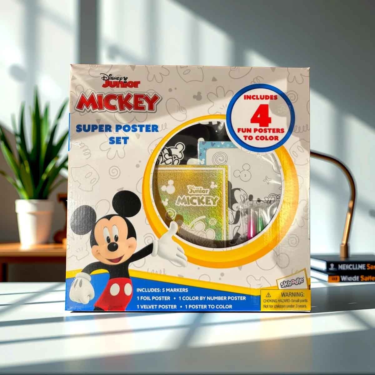 ديزني جونيور مجموعة بوسترات للجنسين، عمر 3-4 سنوات