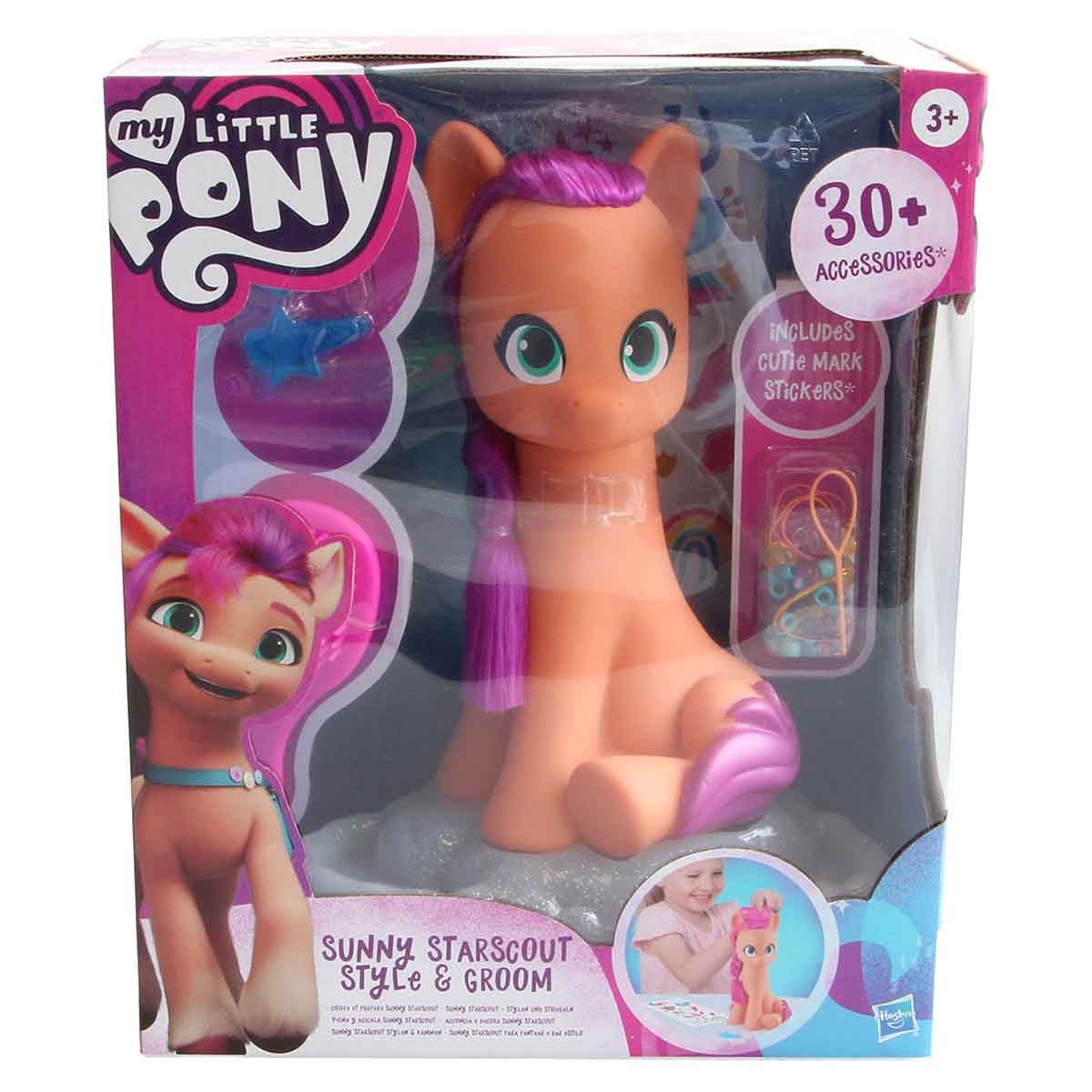 ماي ليتل بوني دمية ساني لتصفيف الشعر والعناية، للجنسين، من عمر 3 إلى 4 سنوات