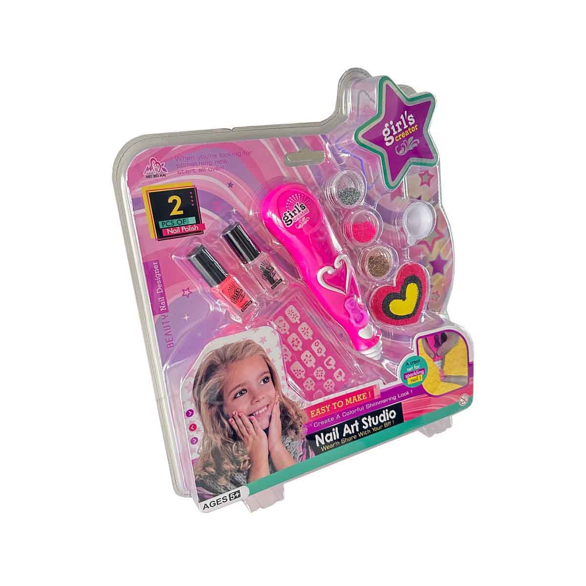 مي بو كاي مجموعة استوديو فنون الأظافر، للبنات، من عمر 5 إلى 7 سنوات