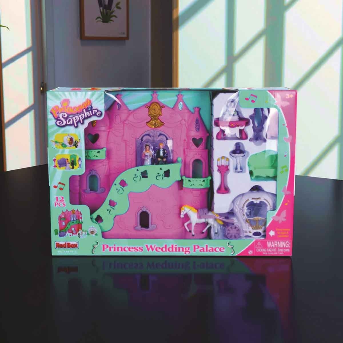 ريد بوكس مجموعة قصر زفاف الأميرات، للجنسين، من عمر 3 إلى 4 سنوات