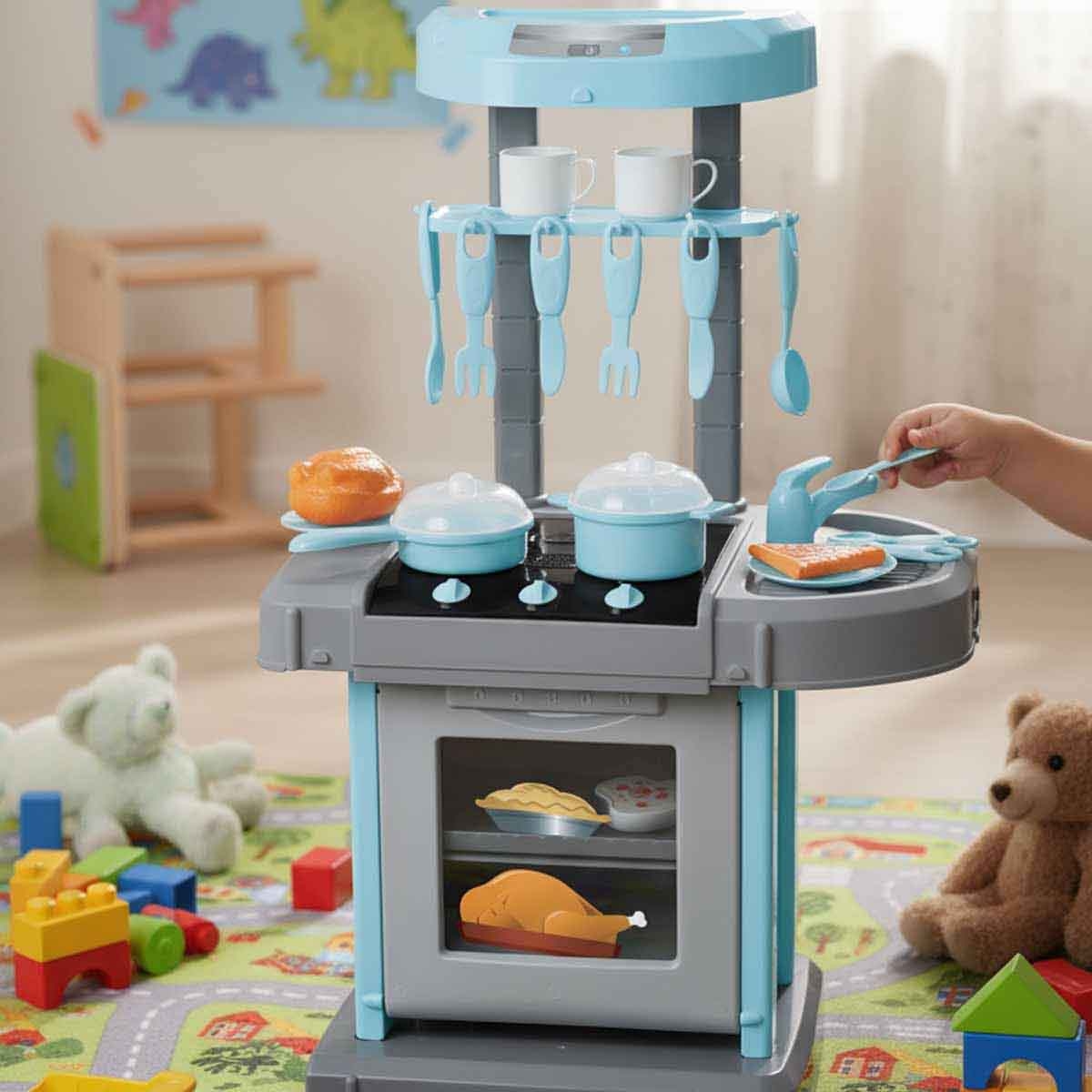سمارت كوك آند غو مجموعة مطبخ للبنات، من عمر ‎3-4‎ سنوات