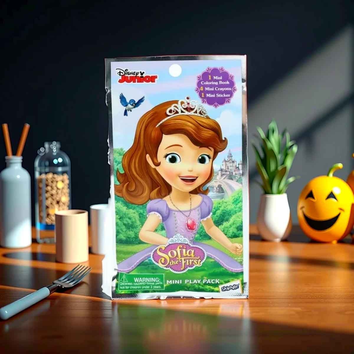 ديزني جونيور صوفيا مجموعة لعب مصغرة للجنسين، عمر 3-4 سنوات