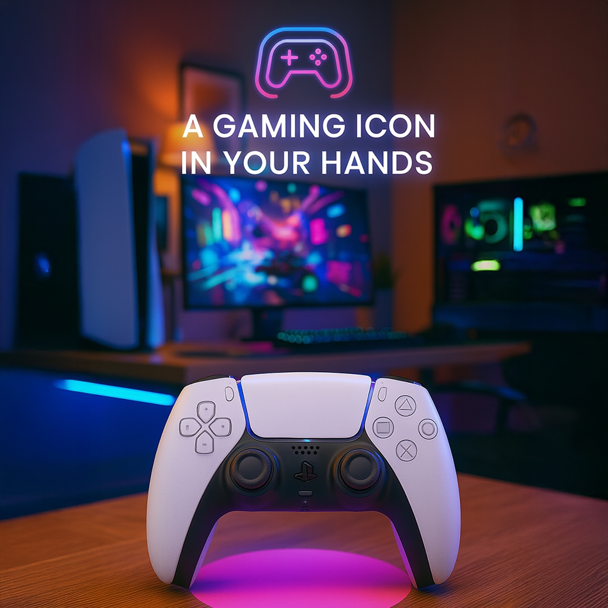 سوني بلايستيشن 5 سليم إصدار القرص (نسخة السعودية) مع 2 وحدة تحكم لاسلكية دوال سينس وسماعة رأس بالس 3 دي