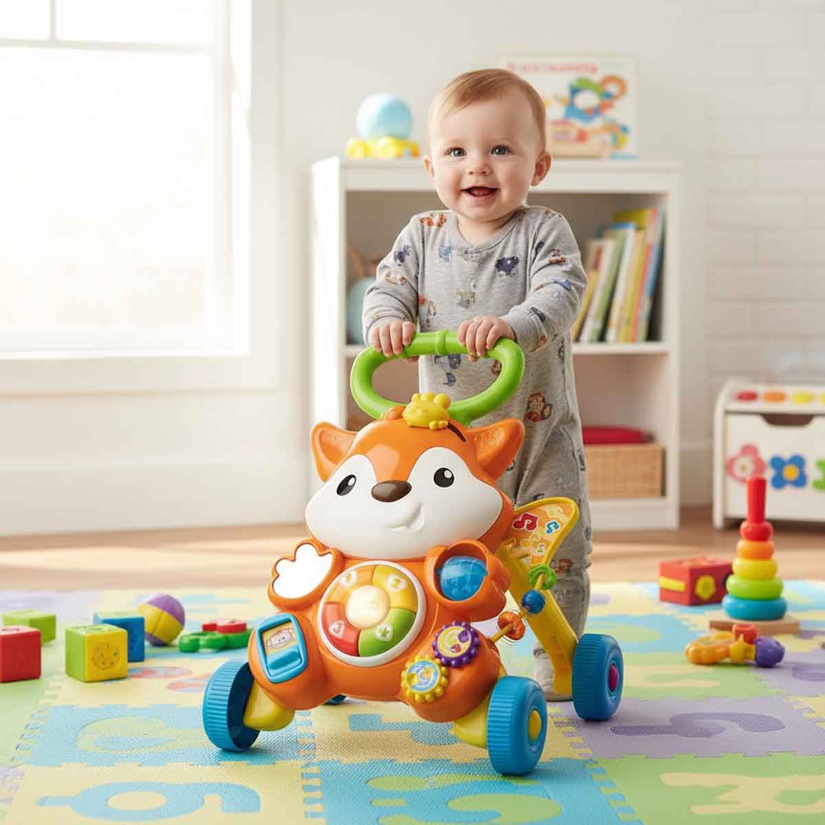 وين فن ووكر فوكس غرو-ويذ-مي للأطفال عمر 0-2 سنوات