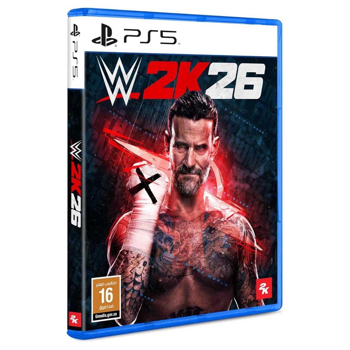 تو كيه WWE 2K26 لعبة فيديو (نسخة السعودية) لجهاز بلاي ستيشن 5