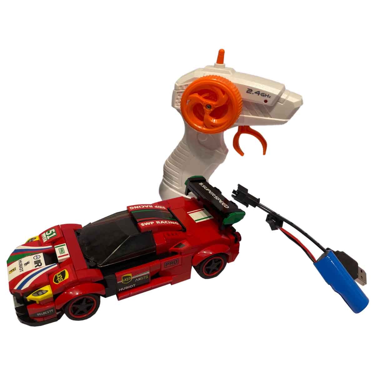 بنغاو سيارة مكعبات بناء بالتحكم 2.4G مقياس 1:20 (279 قطعة) للأولاد، عمر 5-7 سنوات