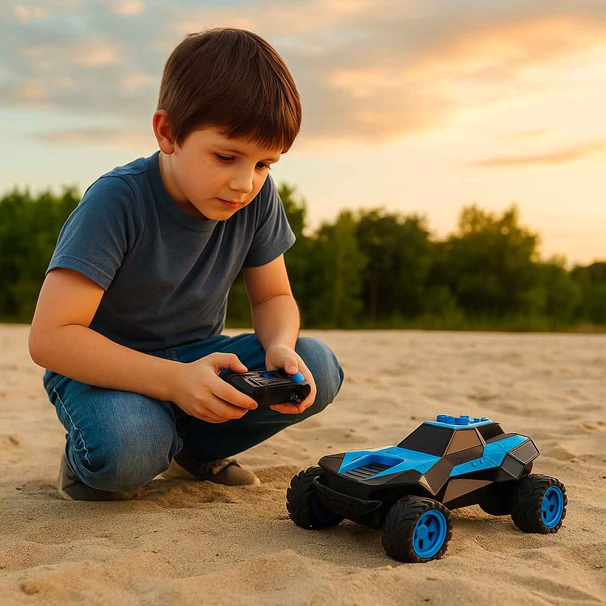 336 تويز سيارة تسلق الصخور 1:24 بالتحكم عن بعد 2.4 جيجا متنوعة للأولاد، من عمر 3 إلى 4 سنوات