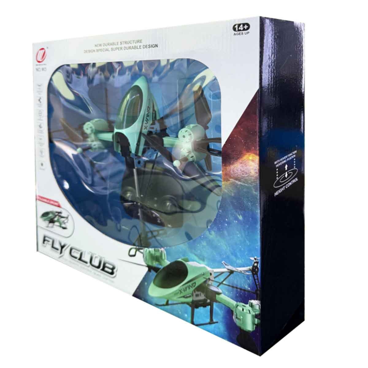 مينغ وي دا طائرة درون متنوعة من مجموعة فلاي كلوب بالتحكم 2.4G للجنسين، عمر 13 سنة فأكثر