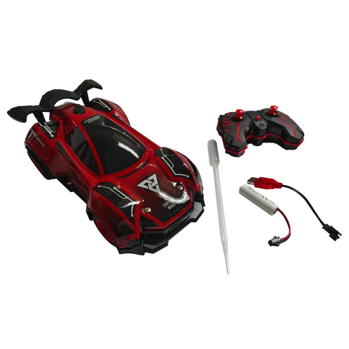 336 تويز سيارة سباق بإضاءة ورشاش 2.4 جيجا بالتحكم عن بعد متنوعة للأولاد، من عمر 5 إلى 7 سنوات