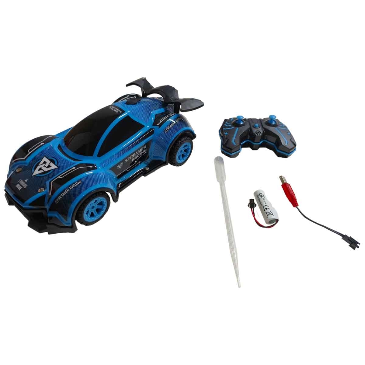 336 تويز سيارة سباق بإضاءة ورشاش 2.4 جيجا بالتحكم عن بعد متنوعة للأولاد، من عمر 5 إلى 7 سنوات