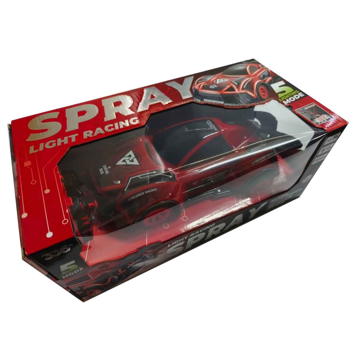 336 تويز سيارة سباق بإضاءة ورشاش 2.4 جيجا بالتحكم عن بعد متنوعة للأولاد، من عمر 5 إلى 7 سنوات