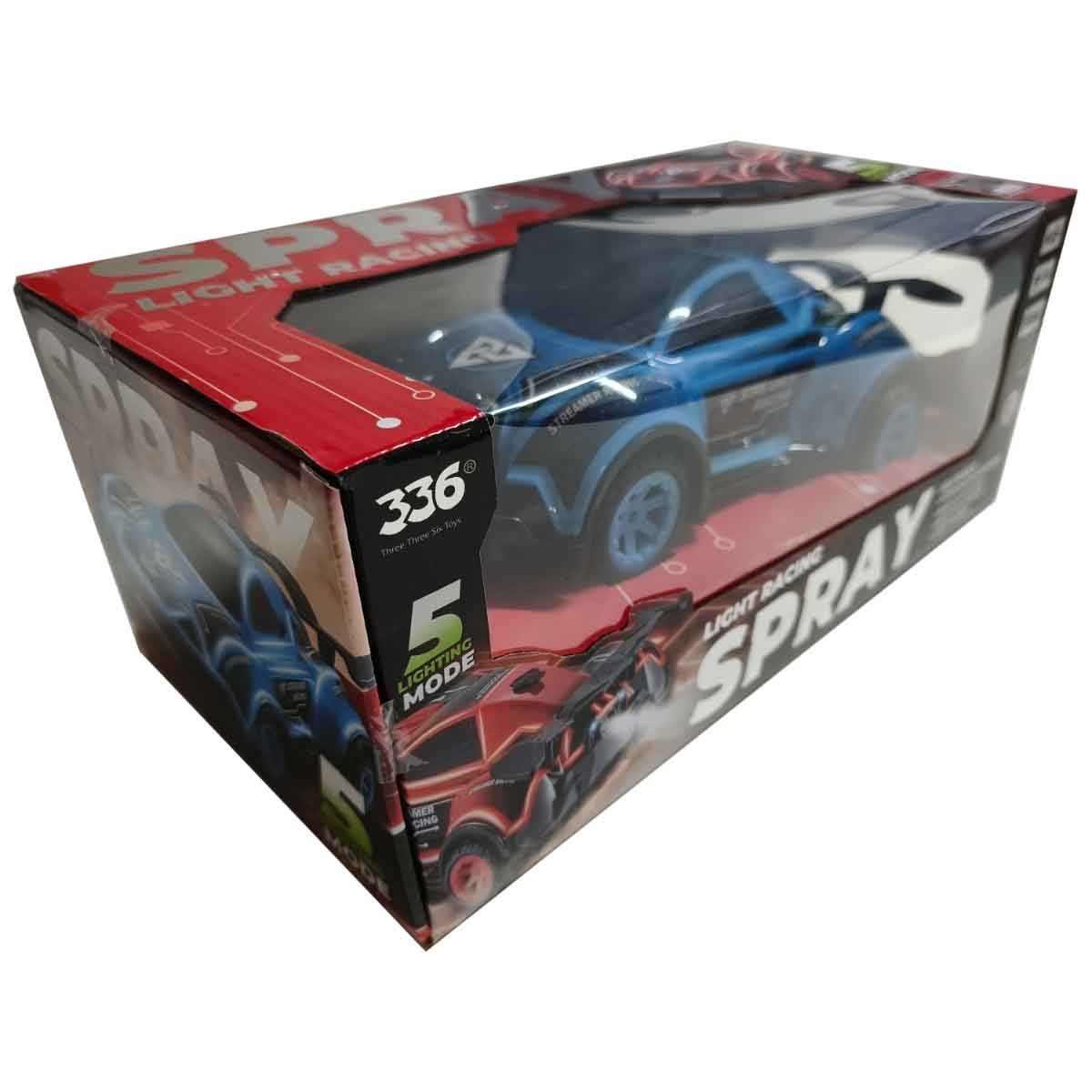 336 تويز سيارة سباق بإضاءة ورشاش 2.4 جيجا بالتحكم عن بعد متنوعة للأولاد، من عمر 5 إلى 7 سنوات