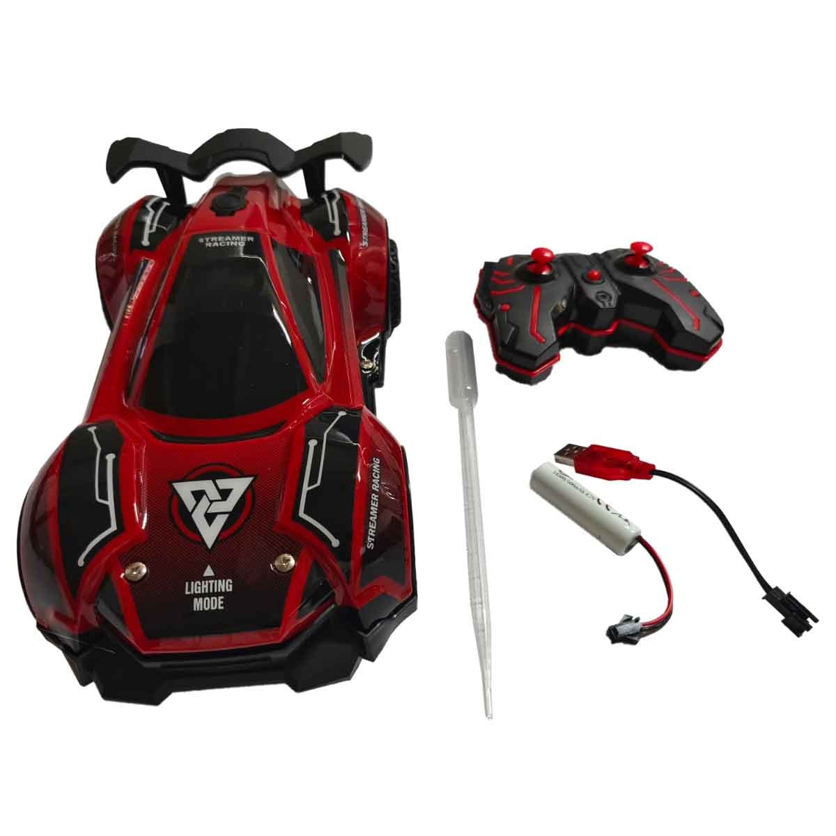 336 تويز سيارة سباق بإضاءة ورشاش 2.4 جيجا بالتحكم عن بعد متنوعة للأولاد، من عمر 5 إلى 7 سنوات