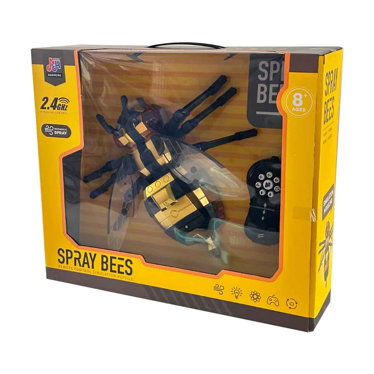 نانهونغ لعبة نحلة ميكانيكية بالتحكم 2.4G للأولاد، عمر 8-10 سنوات