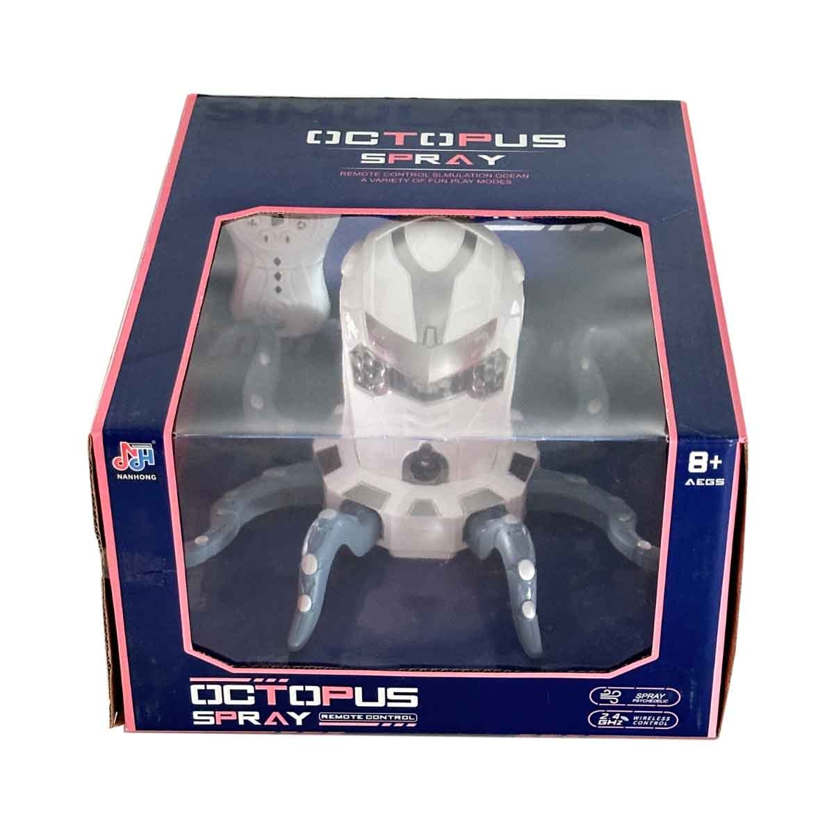 نانهونغ لعبة أخطبوط ميكانيكي بالتحكم 2.4G للأولاد، عمر 8-10 سنوات