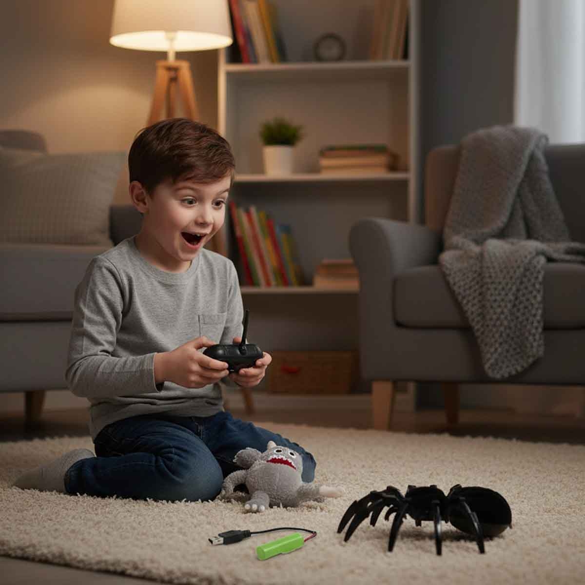 نانهونغ لعبة عنكبوت ميكانيكي بالتحكم 2.4G للأولاد، عمر 8-10 سنوات