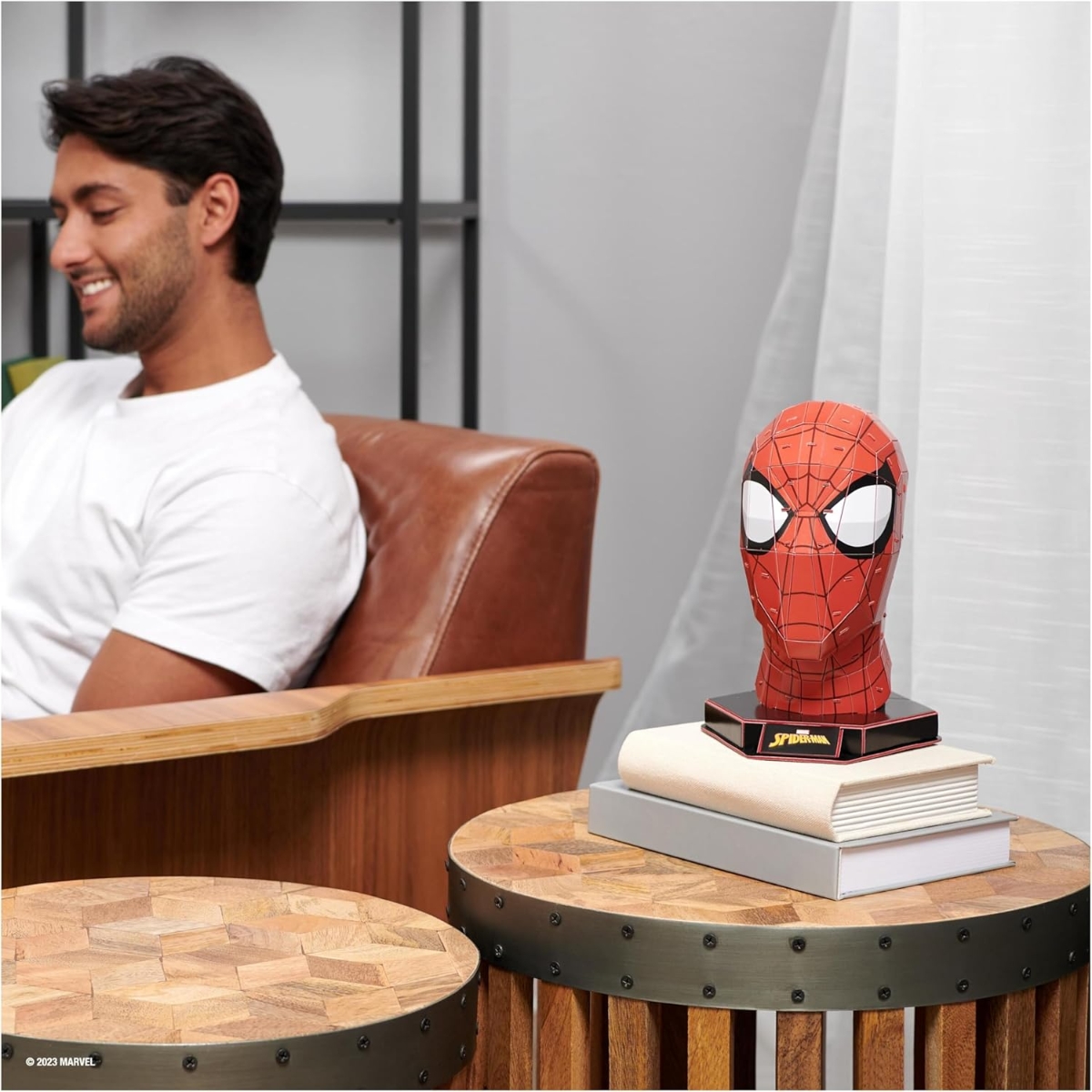 فور دي بيلد مجموعة نموذج لغز ثلاثي الأبعاد مارفل سبايدرمان للجنسين، 13 سنة فما فوق