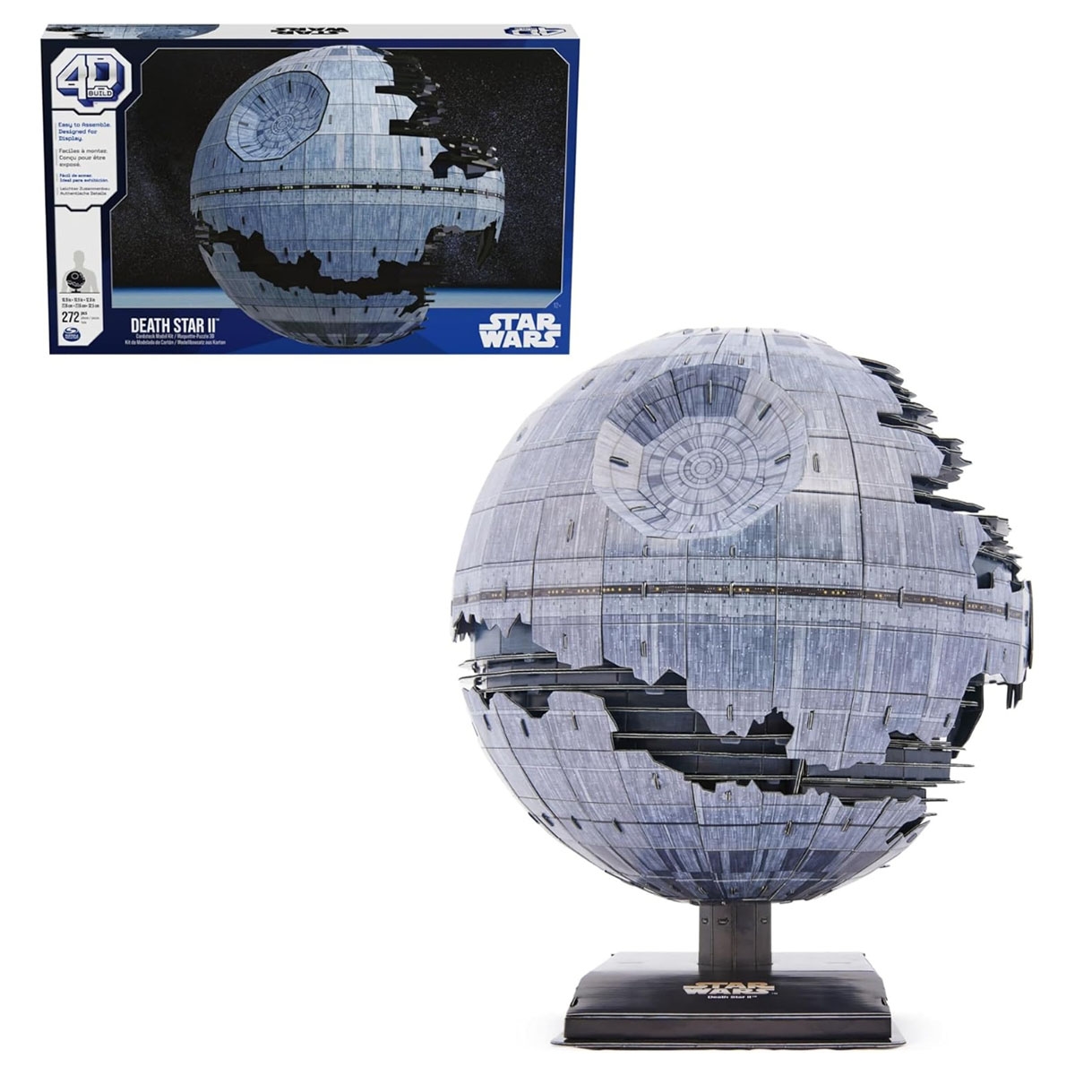 فور دي بيلد مجموعة نموذج لغز دياث ستار 2 ستار وورز فخم من كاردستوك للجنسين، 13 سنة فما فوق