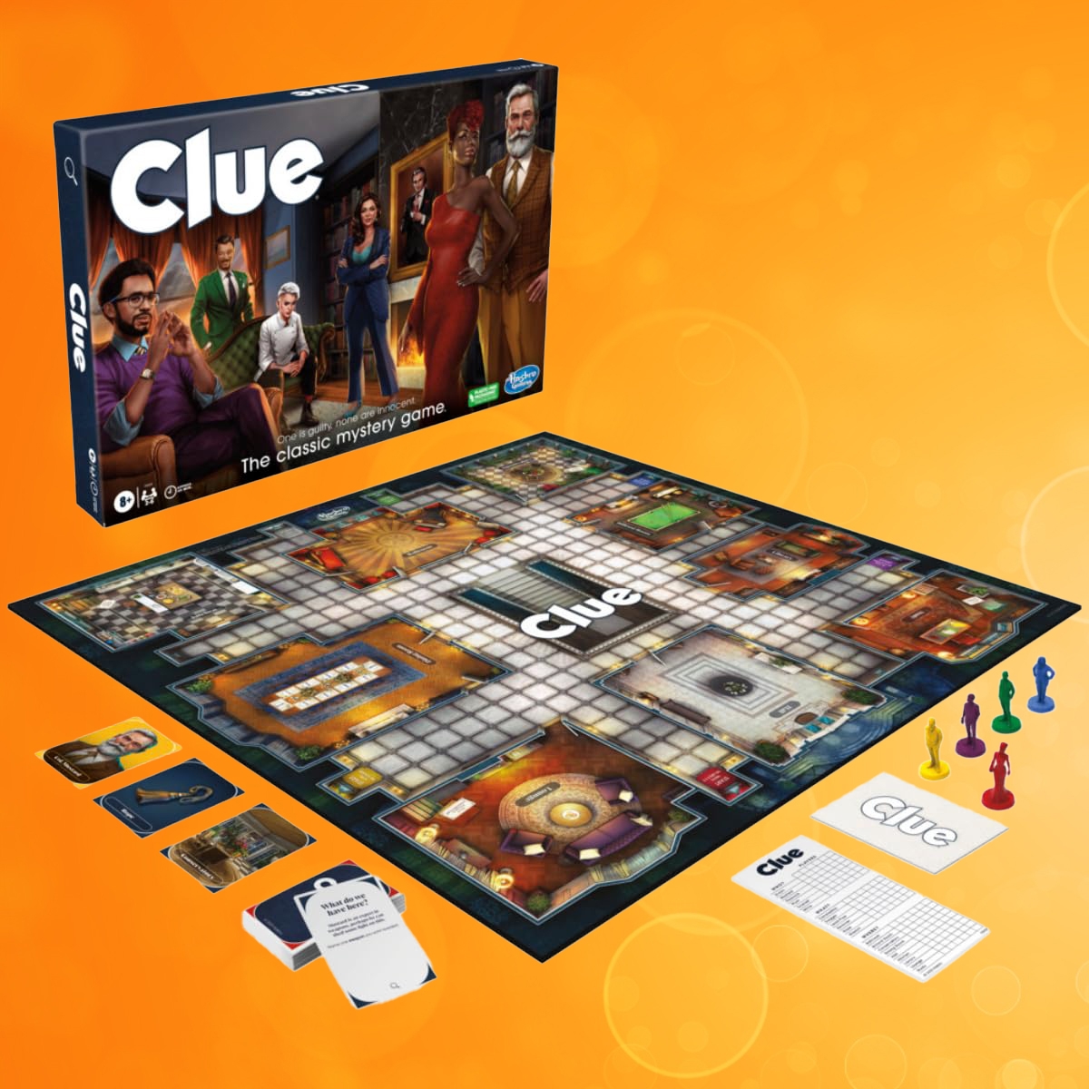 هاسبرو جيمينج لعبة لوحية كلاودو الغموض الكلاسيكية للجنسين، 8-10 سنوات