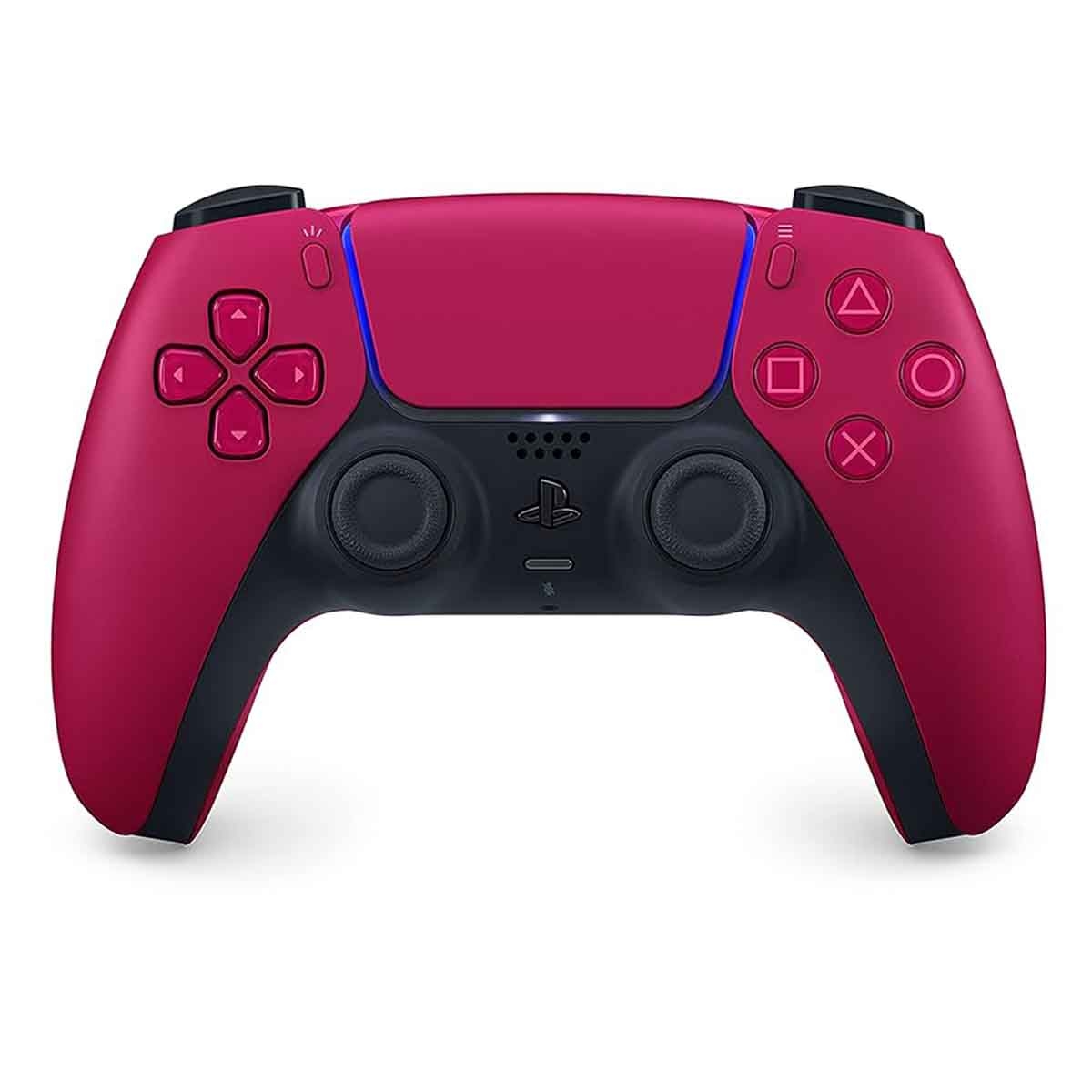 سوني بلايستيشن 5 سليم إصدار القرص مع حزمة وحدة تحكم أحمر إضافية